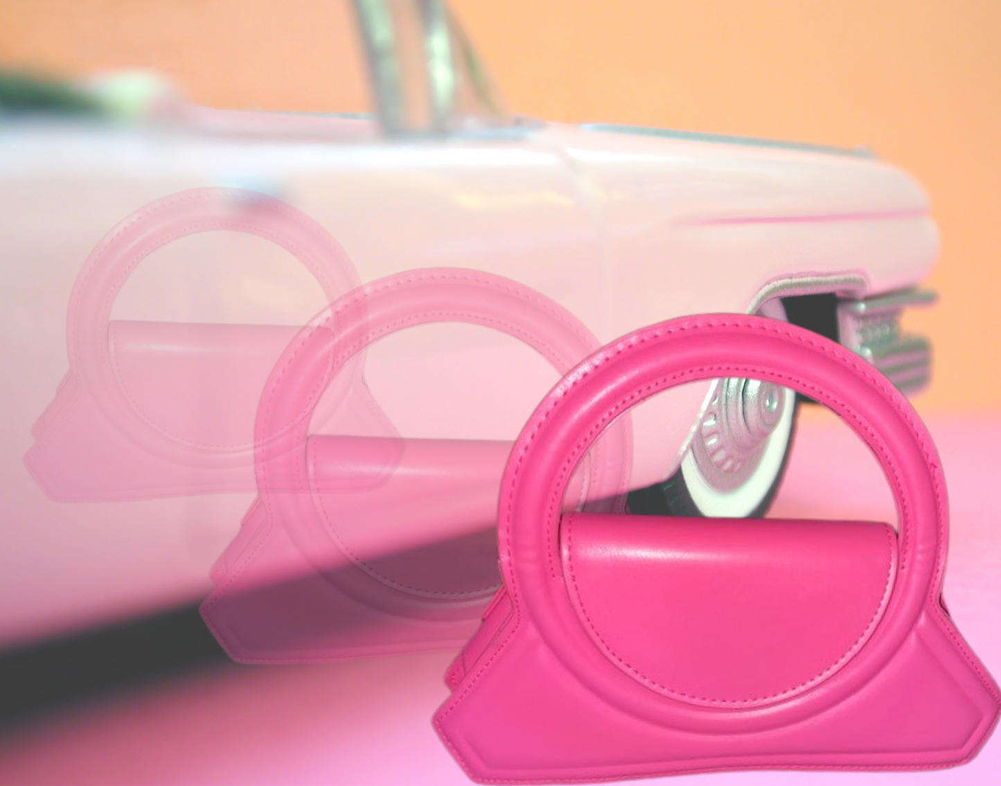 Pink Retro Handbag