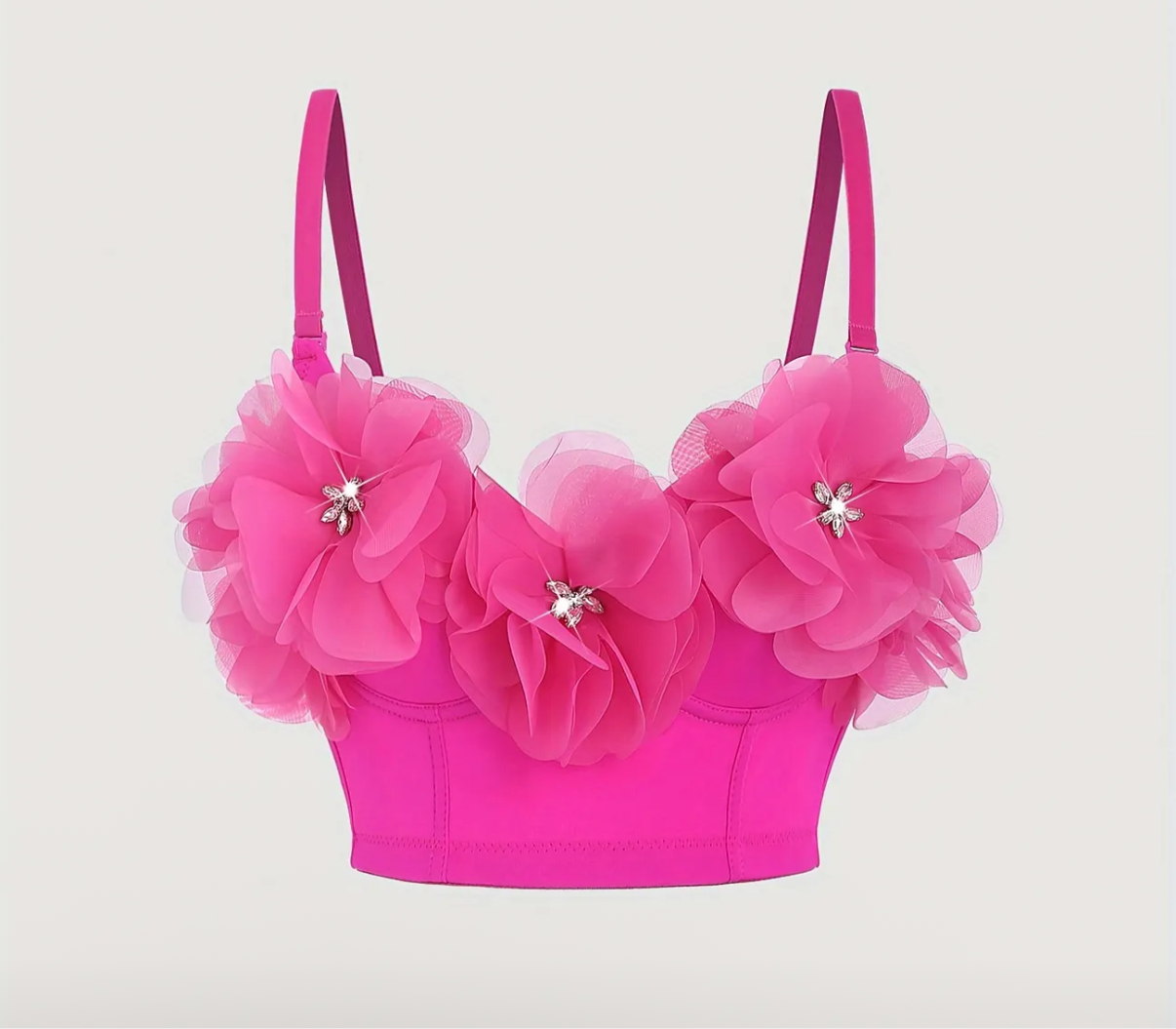 Floral Bustier