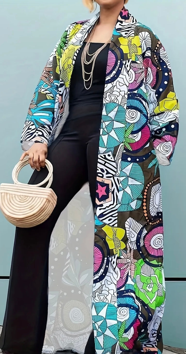 Open Long Sleeve Kimono