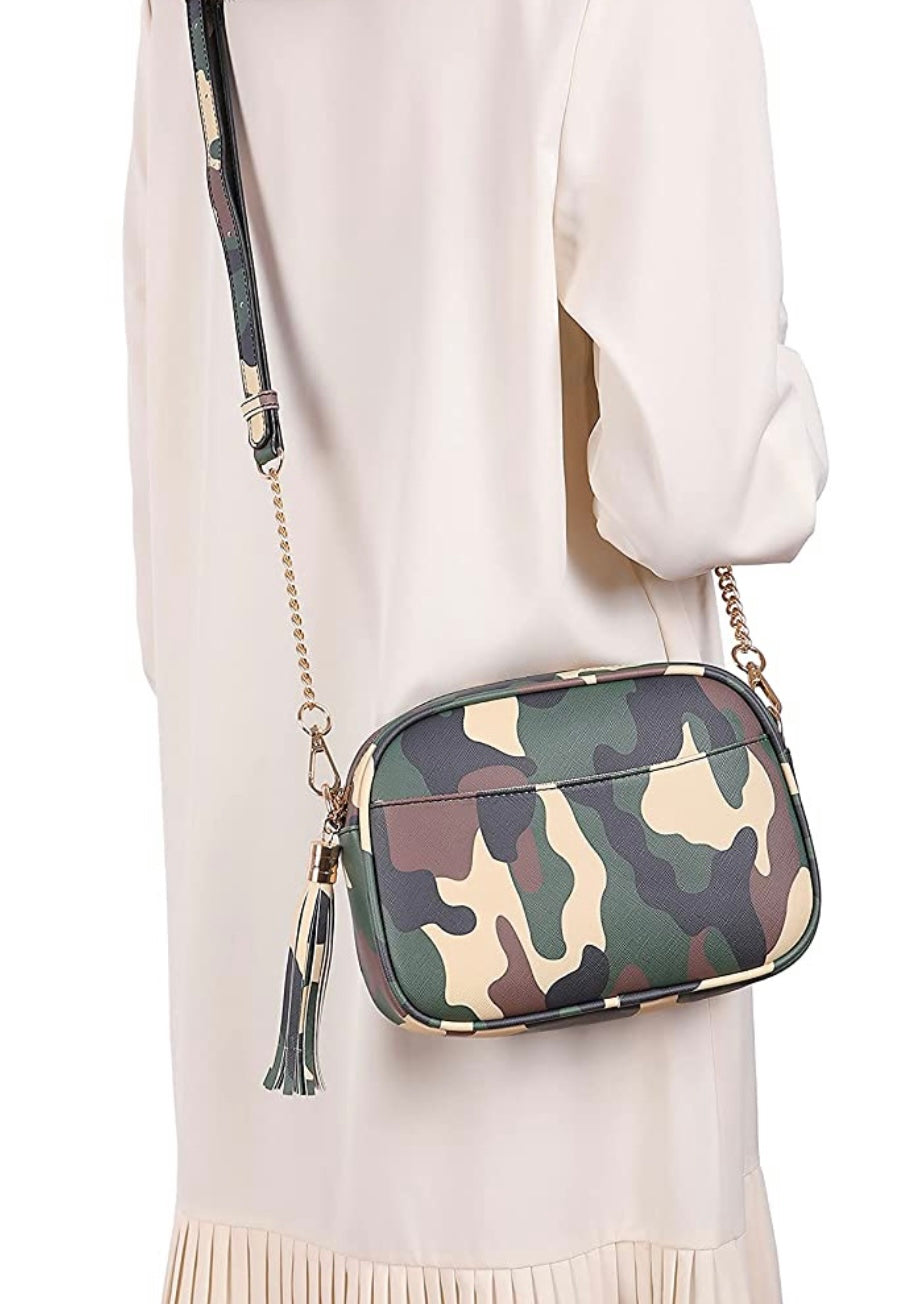Camouflage Crossbody