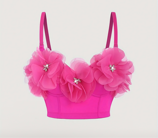 Floral Bustier