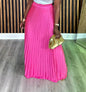 Pleated long Skirt