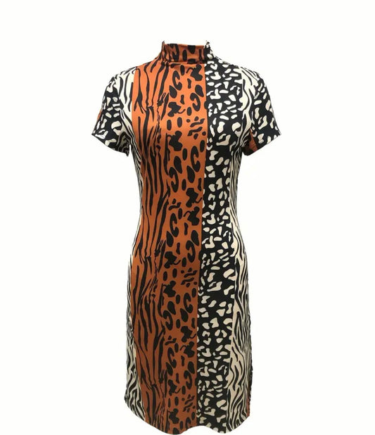 Leopard Print Dress