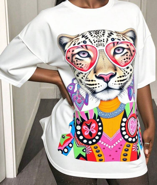 Oversized Loose Graphic Tee