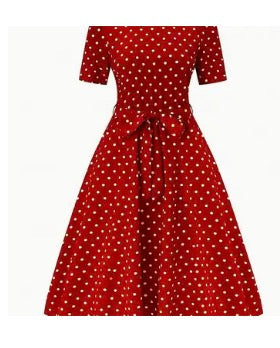 Vintage Polka Dot Dress
