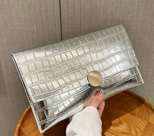 Shiny Crocodile Print