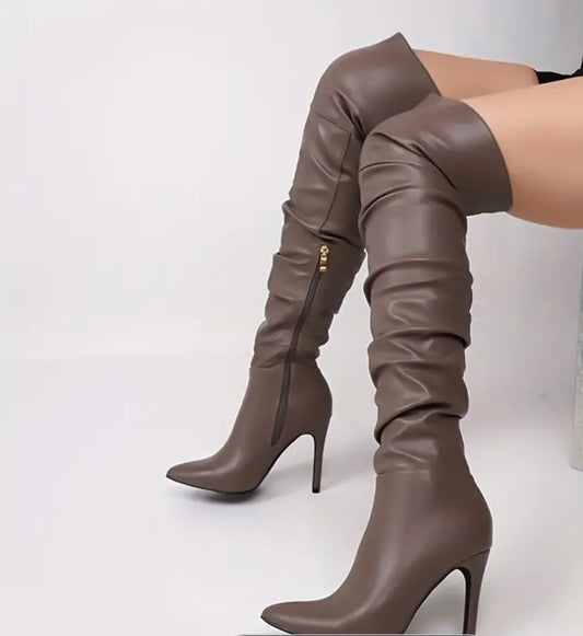 Stilletto Thigh High Boot