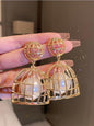 Birdcage Earrings