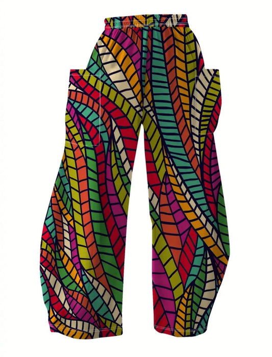 Wide Leg Loose Fit Pants