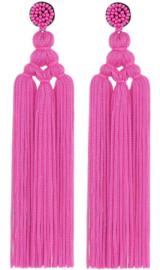 Long Tassel Earrings