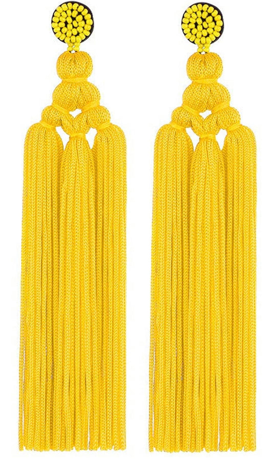 Long Tassel Earrings