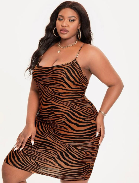 Tiger Stripe Dress