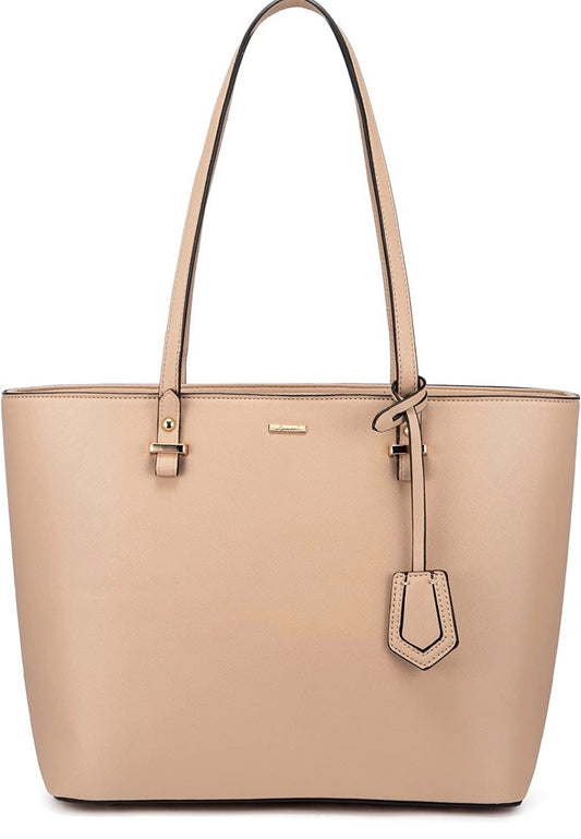 Faux Leather Tote